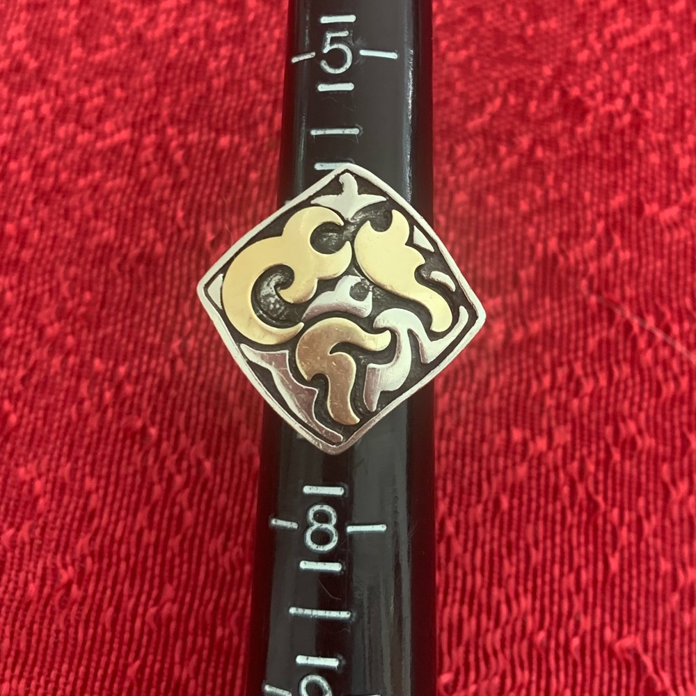 John Hardy Tribal Dayak 22k/925 Ring